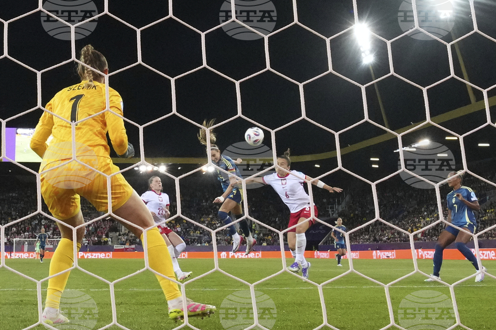 Euro 2025 Poland Sweden Soccer
