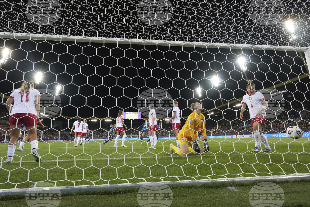 Euro 2025 Poland Sweden Soccer