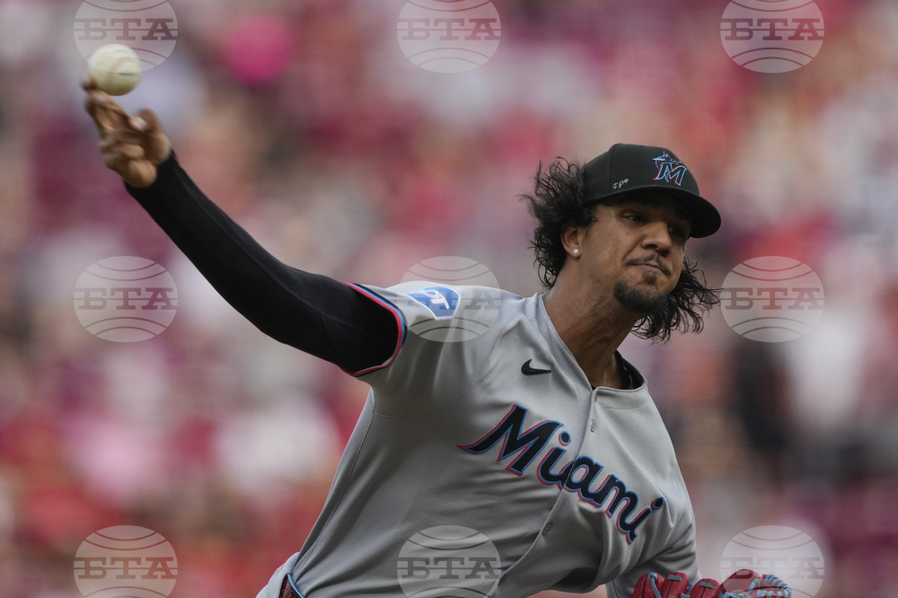 Marlins Reds Baseball
