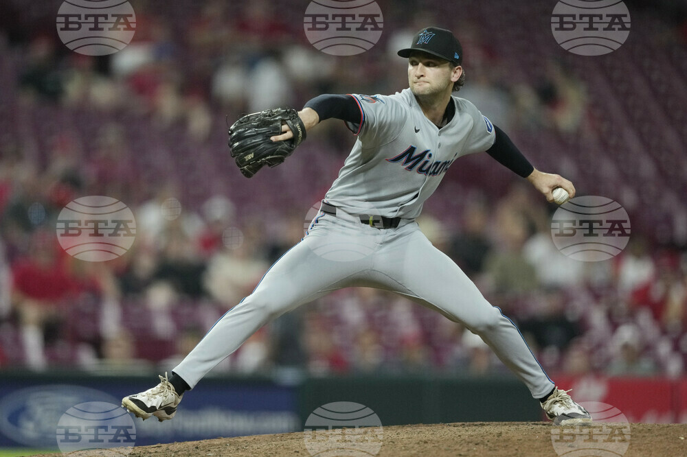 Marlins Reds Baseball