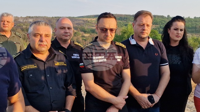 Fire near Veliko Tarnovo Contained, Fire Safety Head Dzhartov Says