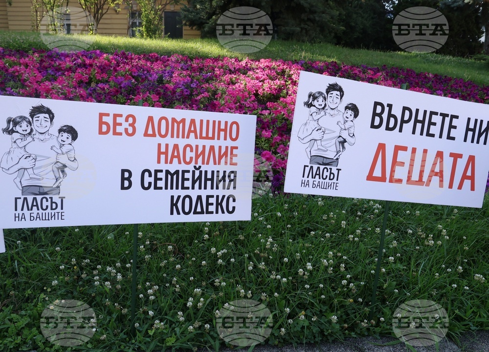 „Децата се нуждаят и от тате, и от мама!“ - символична разходка