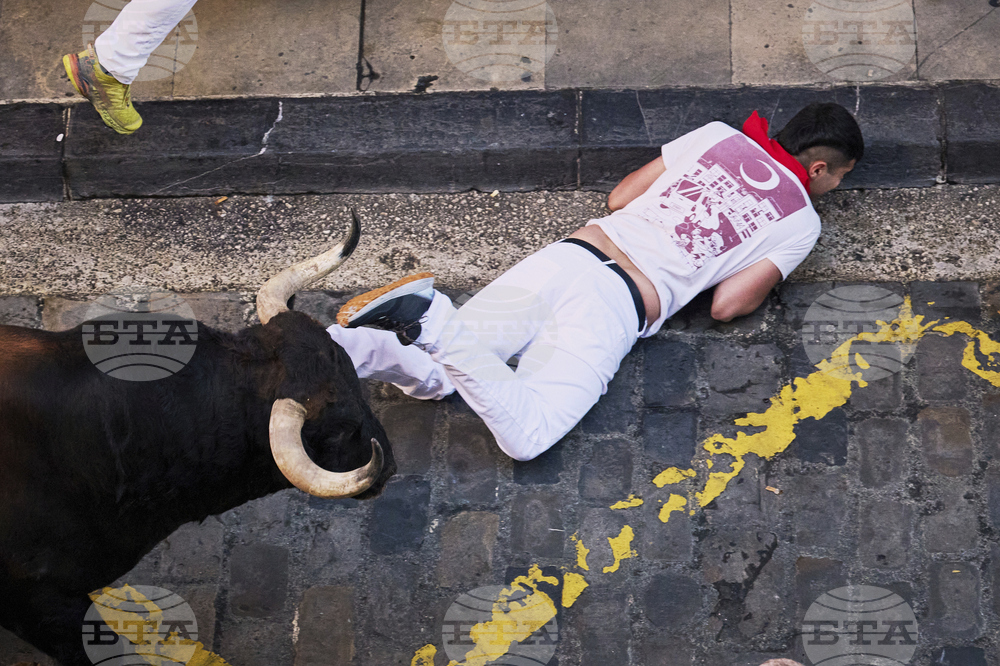 Spain Running of the Bulls