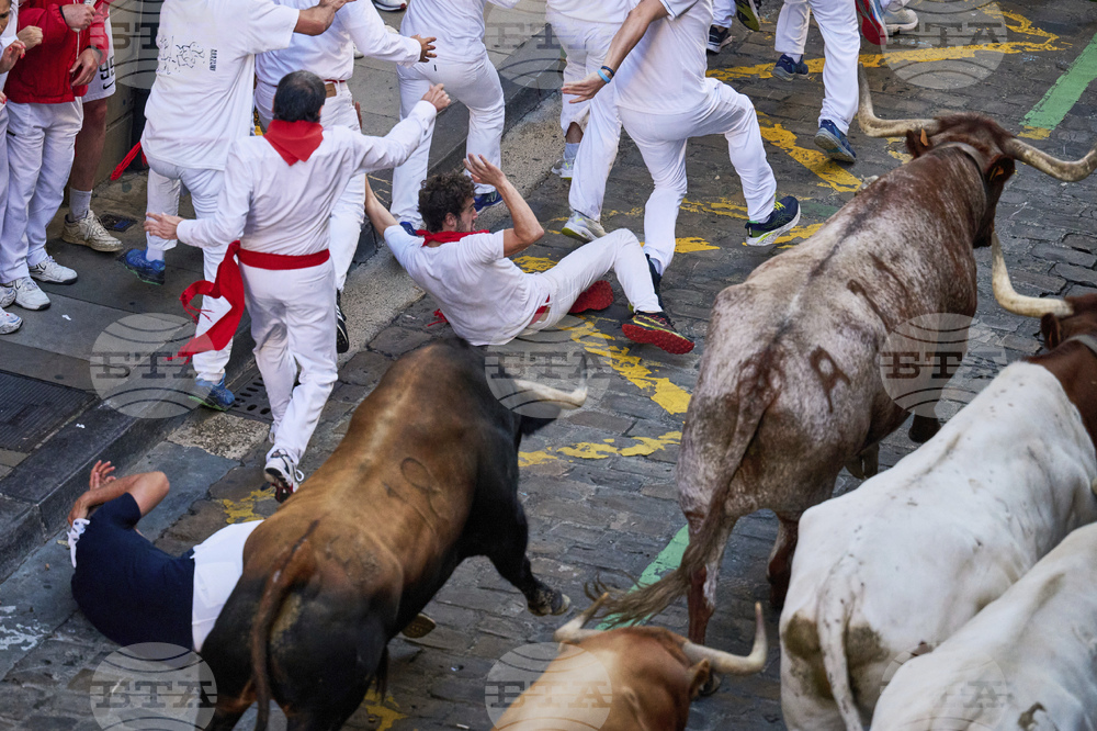 Spain Running of the Bulls