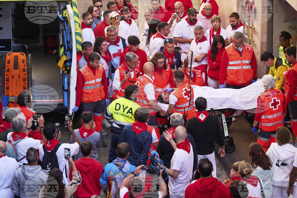 Spain Running of the Bulls