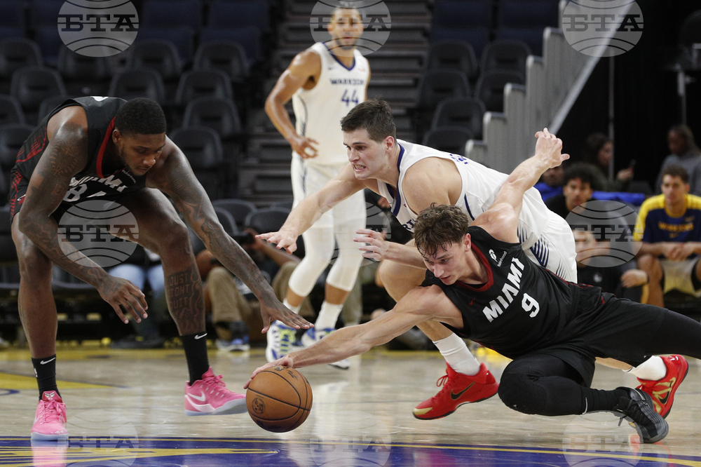 Warriors Heat Basketball