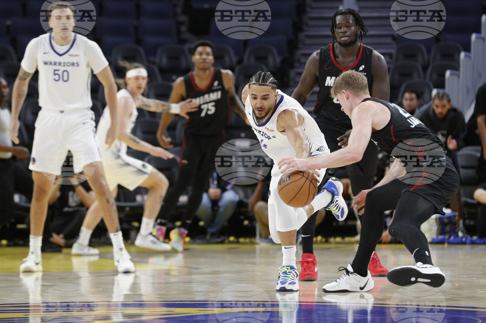 Warriors Heat Basketball
