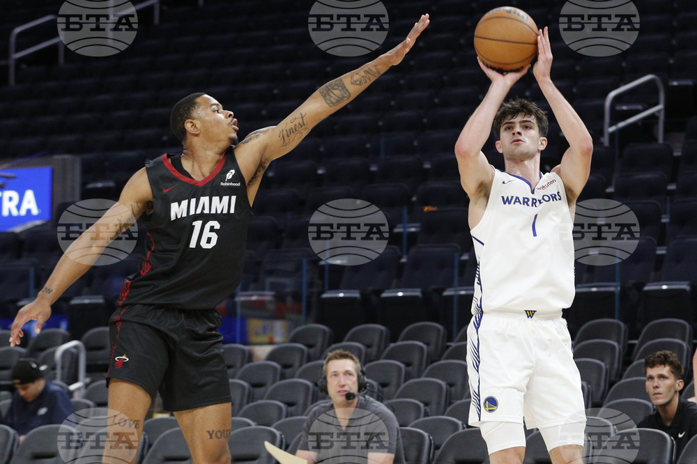 Warriors Heat Basketball