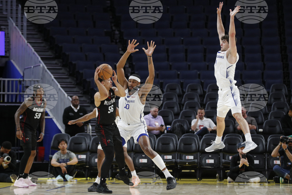 Warriors Heat Basketball