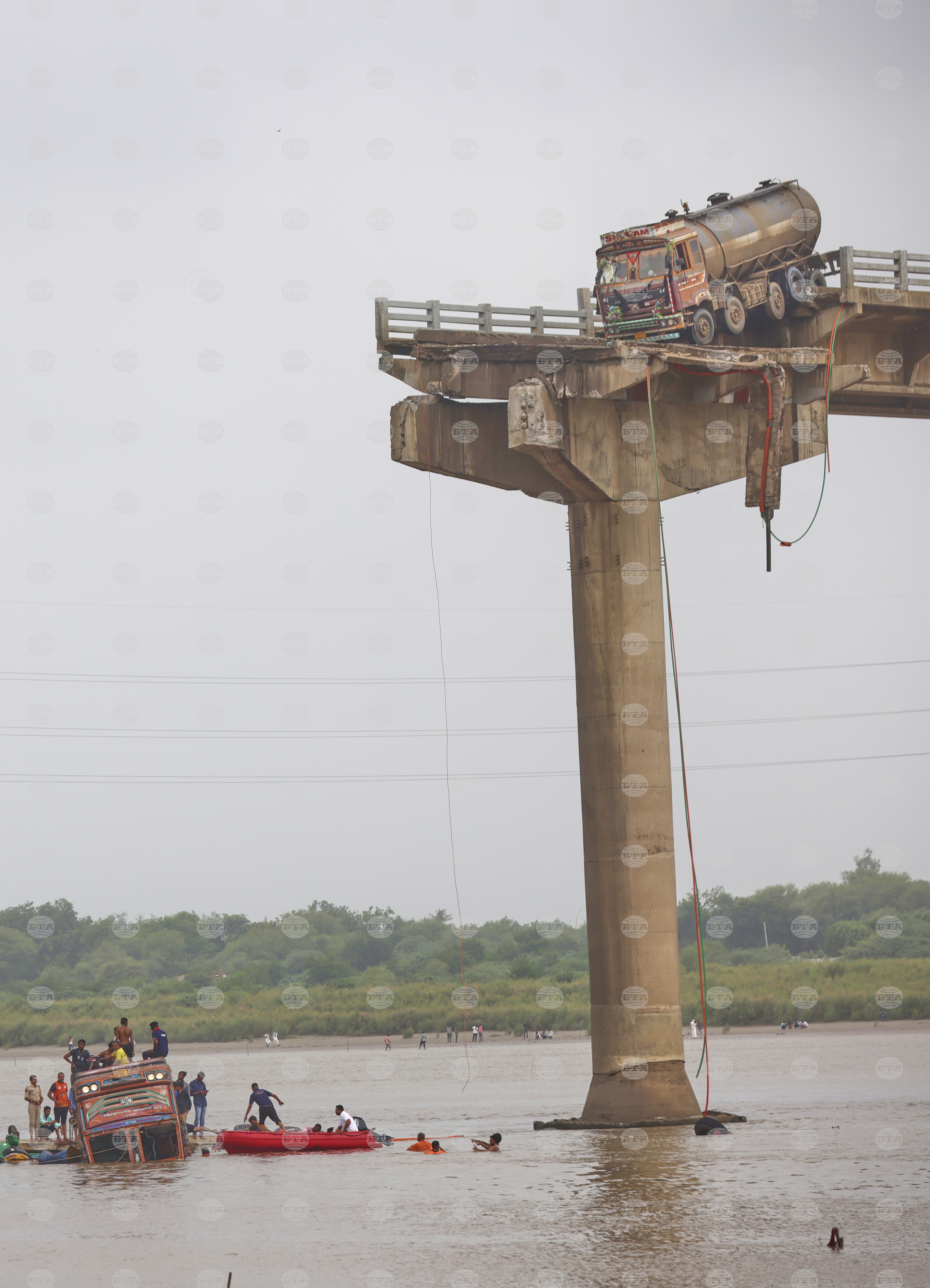 India Bridge Collapse