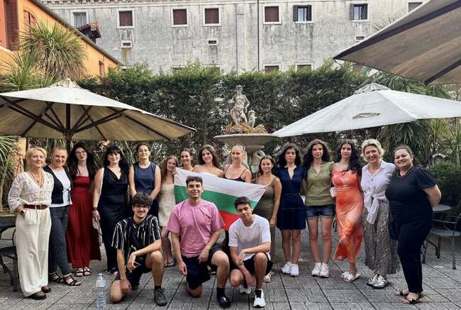 Възпитаници на школо „Васил Левски” в Баркинг, Лондон, бяха на училищна екскурзия във Венеция