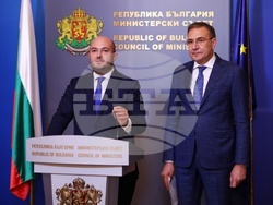 Министерски съвет - Георги Георгиев - Борислав Гуцанов - пресконференция