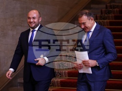 Министерски съвет - Георги Георгиев - Борислав Гуцанов - пресконференция