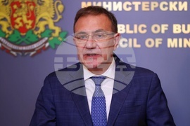 Министерски съвет - Борислав Гуцанов - пресконференция