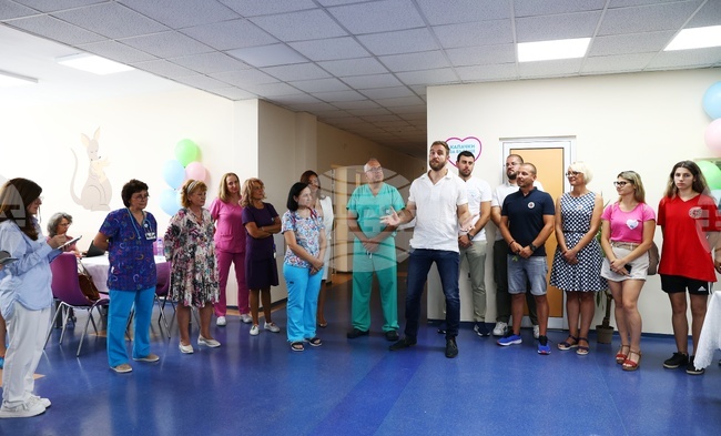 Сектор за кенгуру-грижа за преждевременно родените бебета беше открит в „Майчин дом“