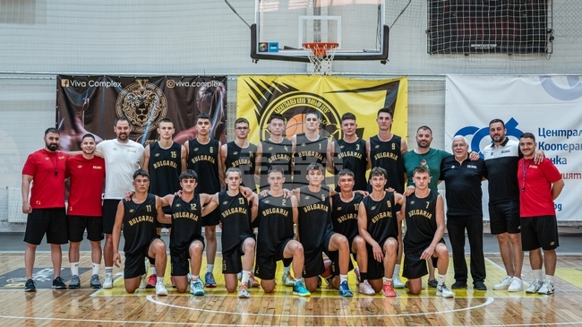 Националният тим по баскетбол за момчета до 16 години стартира с поражение от Чехия на Европейското първенство