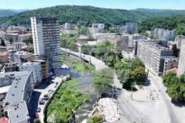 Габрово - изглед с дрон