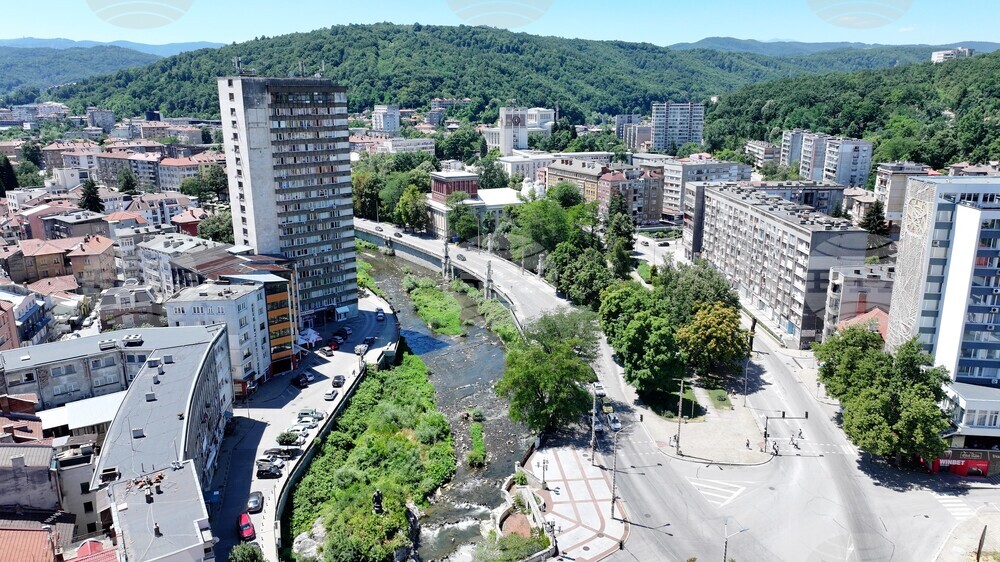Габрово - изглед с дрон