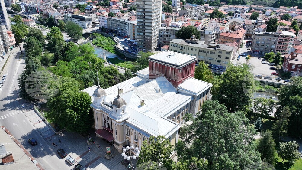 Габрово - изглед с дрон