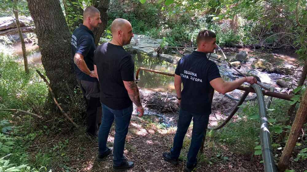 Община Стара Загора и оторизирани институции проведоха акция срещу нерегламентирани водовземания по р. Сазлийка