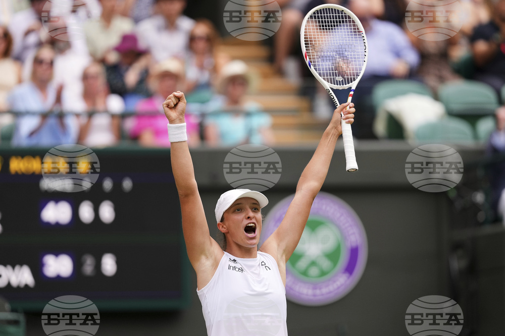 APTOPIX Britain Wimbledon Tennis