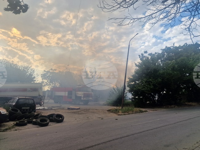 Горят сухи треви на главния път Пазарджик-Белово, в района на Септември има сериозно задимяване, съобщиха от полицията