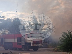 Пазарджик - пожар - квартал Запад