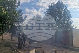 Пазарджик - пожар - квартал Запад