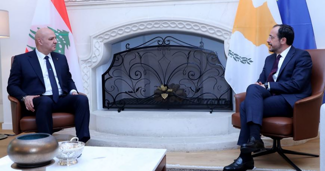 ННА: Президентът на Ливан посети Кипър