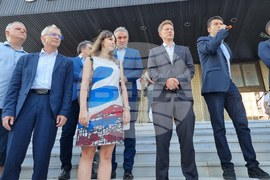 Варна - Протест в подкрепа на задържания кмет на града Благомир Коцев
