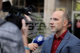 Протест пред Комисията за противодействие на корупцията 