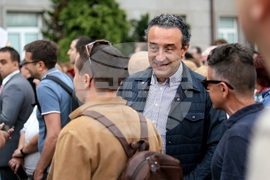 Протест пред Комисията за противодействие на корупцията