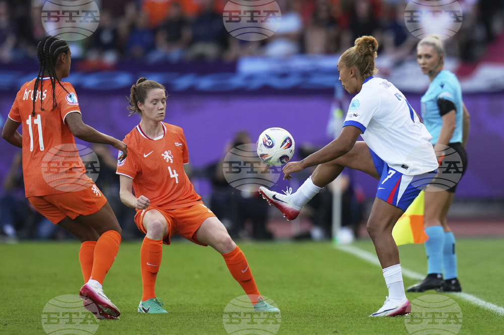 Euro 2025 England Netherlands Soccer