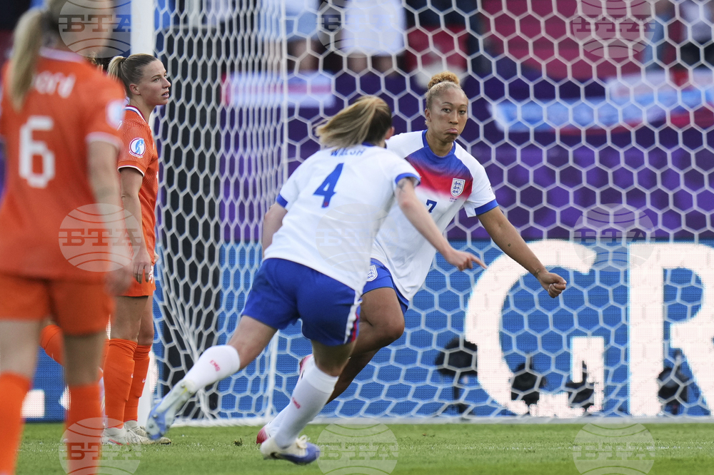 Euro 2025 England Netherlands Soccer