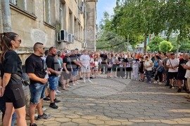 Разград - протест - граждани