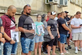 Разград - протест - граждани