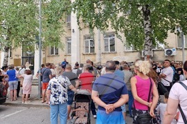 Разград - протест - граждани