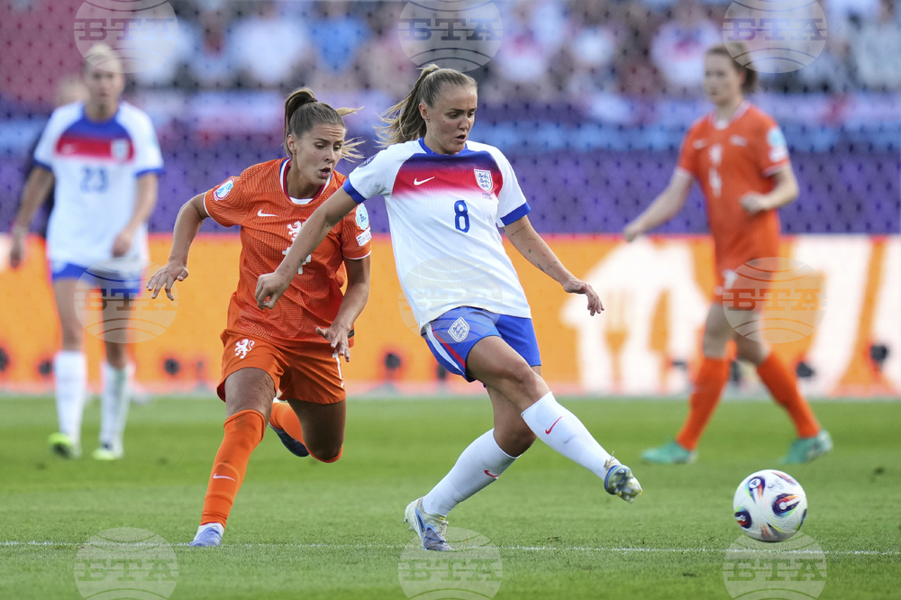 Euro 2025 England Netherlands Soccer