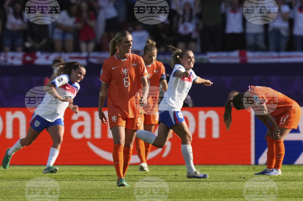 Euro 2025 England Netherlands Soccer