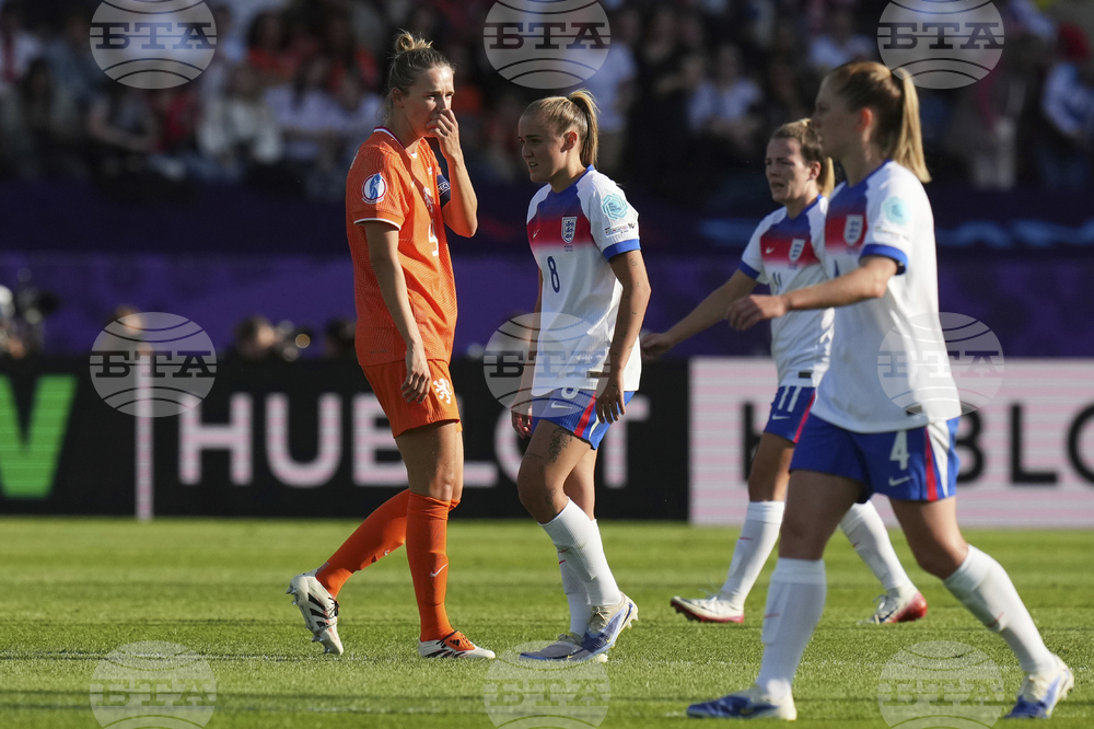 Euro 2025 England Netherlands Soccer