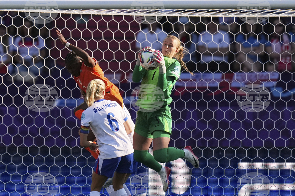Euro 2025 England Netherlands Soccer