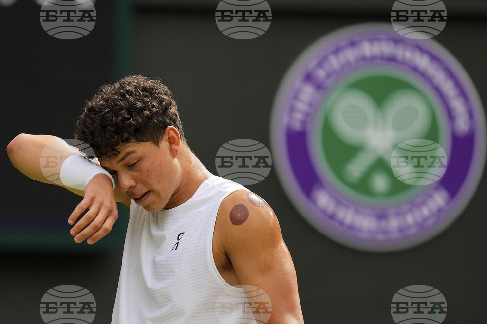 APTOPIX Britain Wimbledon Tennis