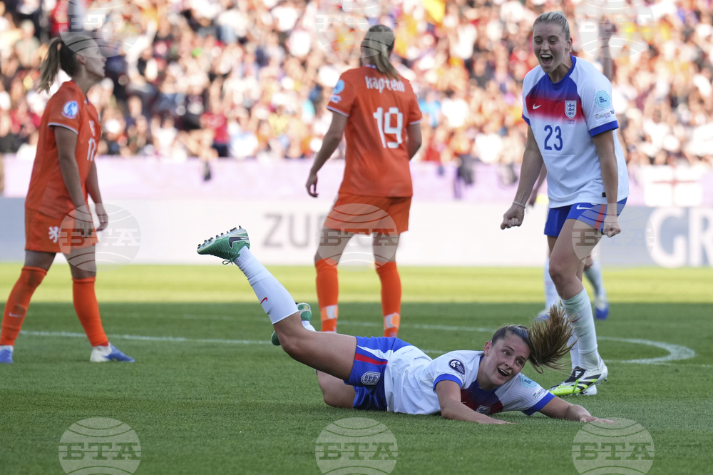 Euro 2025 England Netherlands Soccer