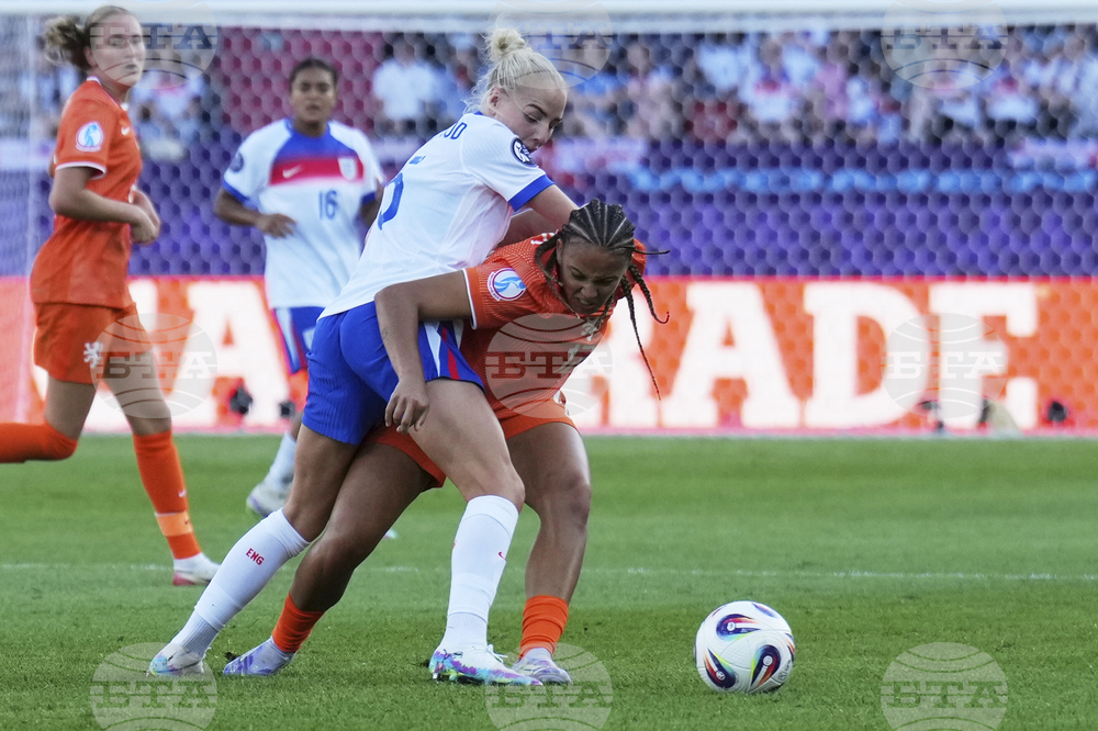 Euro 2025 England Netherlands Soccer