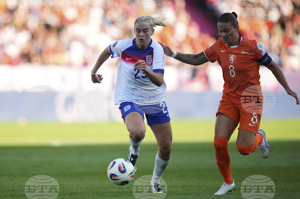 Euro 2025 England Netherlands Soccer