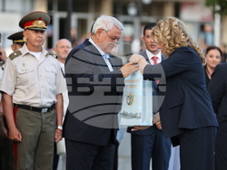 Сопот - вицепрезидентът Илияна Йотова - церемония