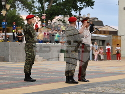 Сопот - вицепрезидентът Илияна Йотова - церемония