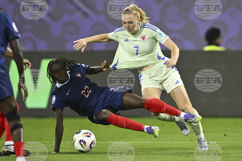 Euro 2025 France Wales Soccer