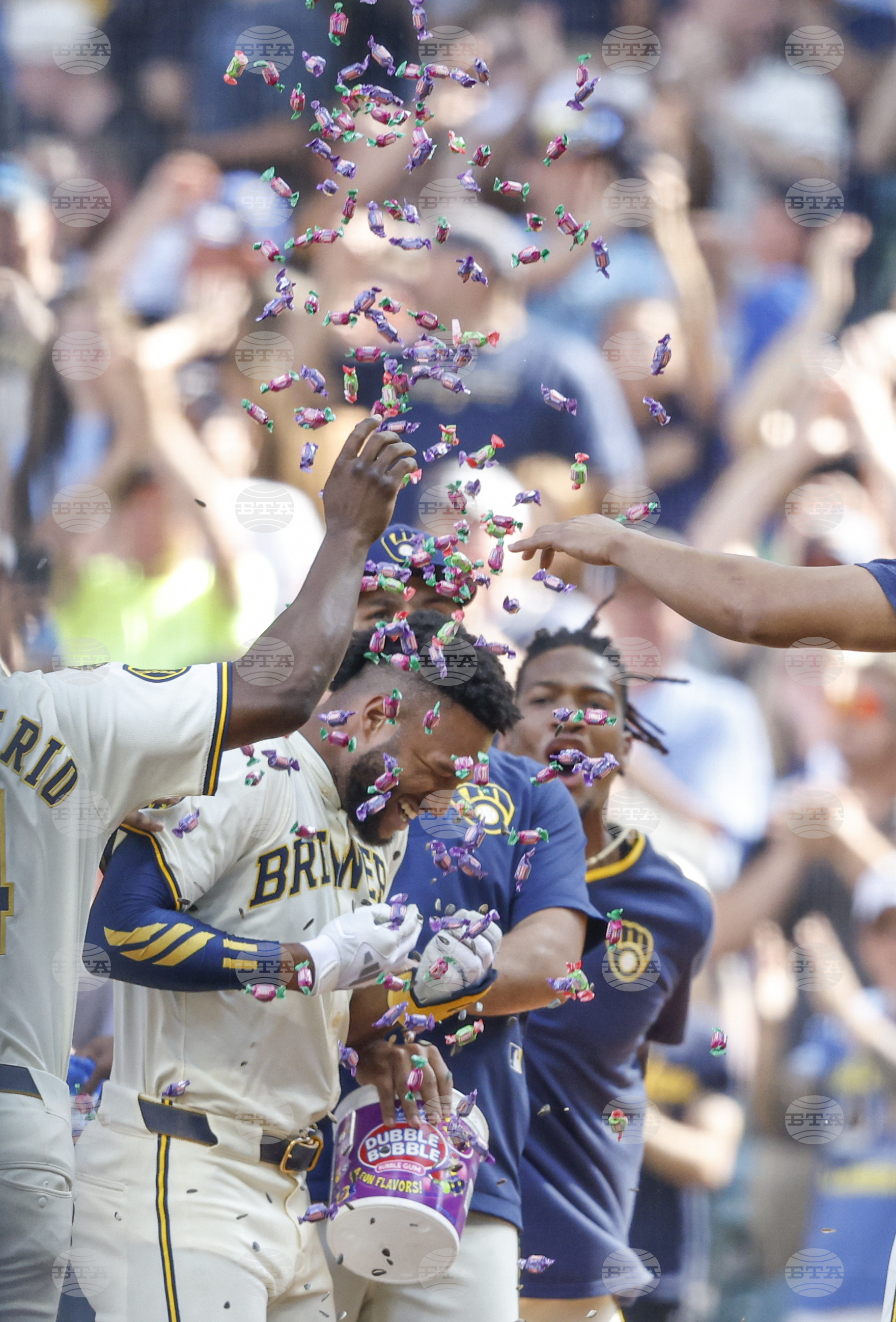 APTOPIX Dodgers Brewers Baseball