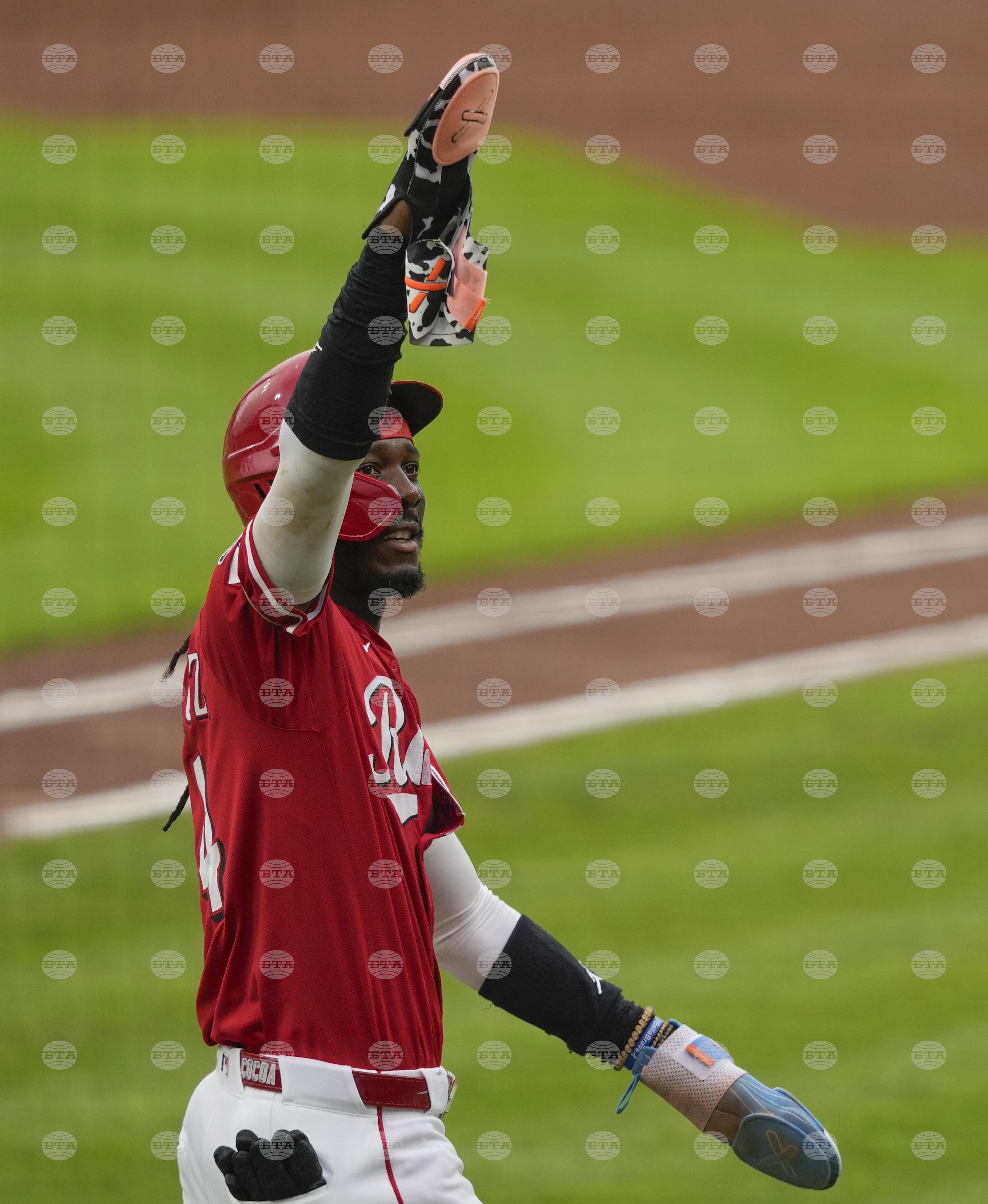Marlins Reds Baseball
